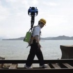 バックパックスタイルのGoogleストリートビュー用撮影機材「トレッカー」、貸し出ししてくれるってさ! trekker.jpg