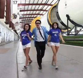 NASA Johnson Style  Gangnam Style Parody  YouTube
