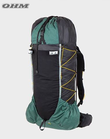Ohm Backpack  Functional  Ultralight Suspension Pack for Hiking Backpacking  Camping  ULA Equipment
